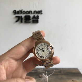 까르띠에 발롱블루33mm 쿼츠